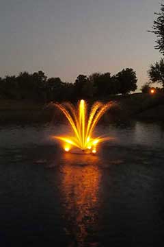 starburst fountain spray